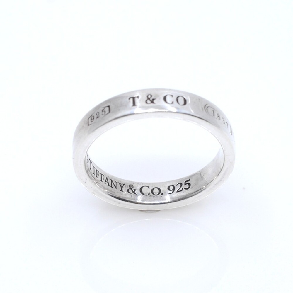 Anillo En Plata 925 Tiffany& Company, Medida Chica N° 11 Anillo En Plata 925 Tiffany& Company, Medida Chica N° 11