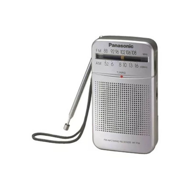 RADIO PANASONIC PORTATIL AM/FM RF-P50D Gris