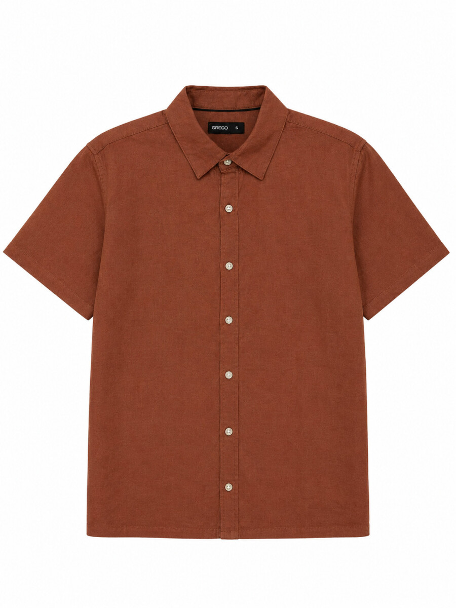 CAMISA IGNA - MARRON 