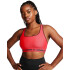 UA Crossback Mid Bra-RED RED-713