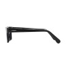 Lentes De Sol Legacy 24802 Unisex Para Uso Urbano Diseño Moderno Marco Translúcido Negro