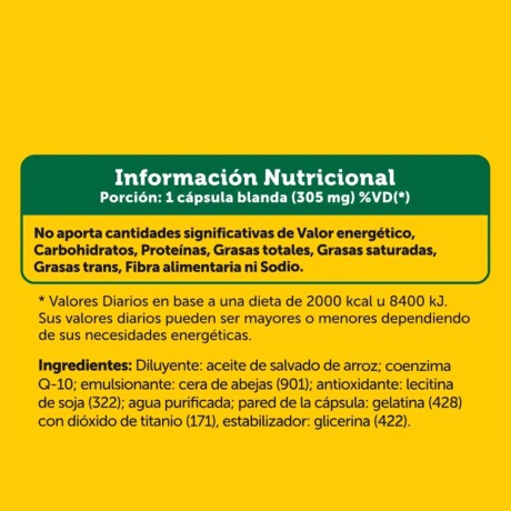 Coenzima CO Q-10 30mg 100caps Natural Life Coenzima CO Q-10 30mg 100caps Natural Life