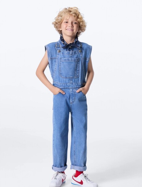 JARDINERO INFANTIL AZUL