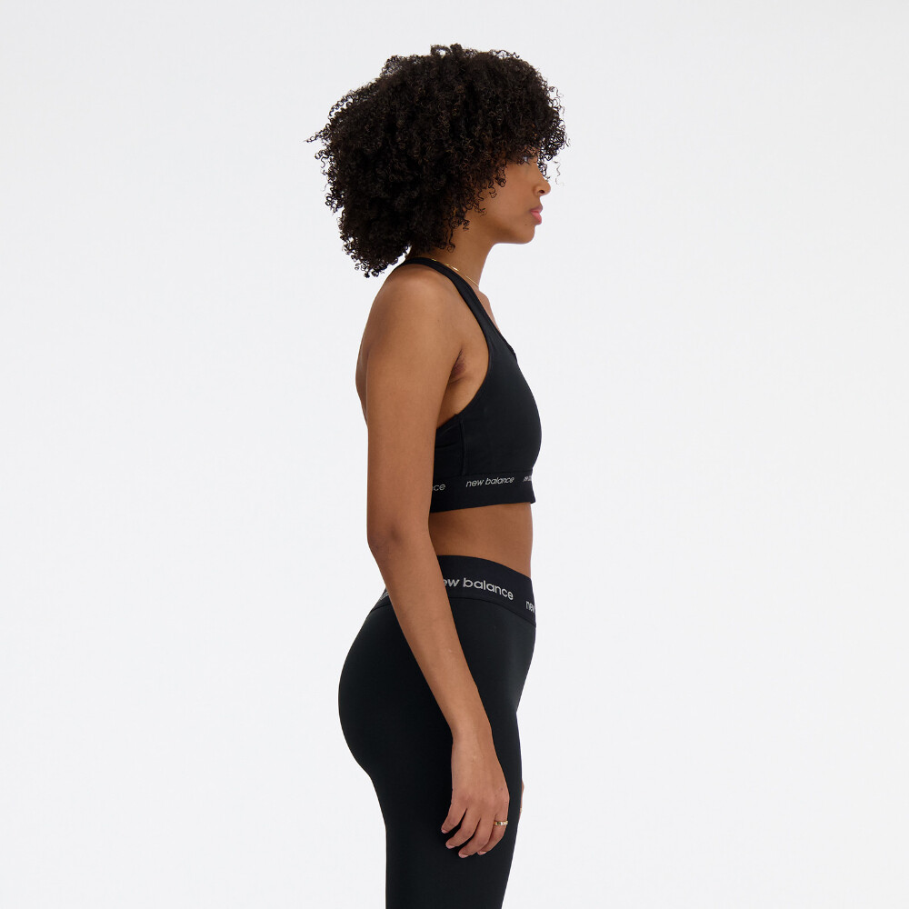 Bra Training Sleek Medium Support Sports Mujer Black