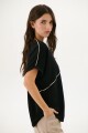 REMERA DIAGONAL NEGRO