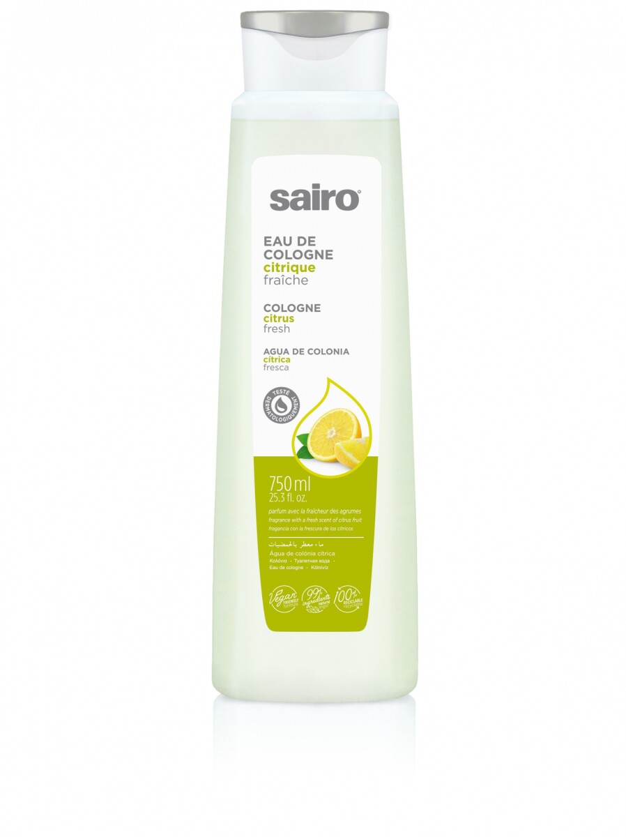Colonia Sairo x 750 ml - Cítrica 