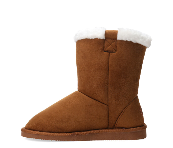 Botas de Mujer Miss Carol YORK con simil piel Marrón Camel Oscuro