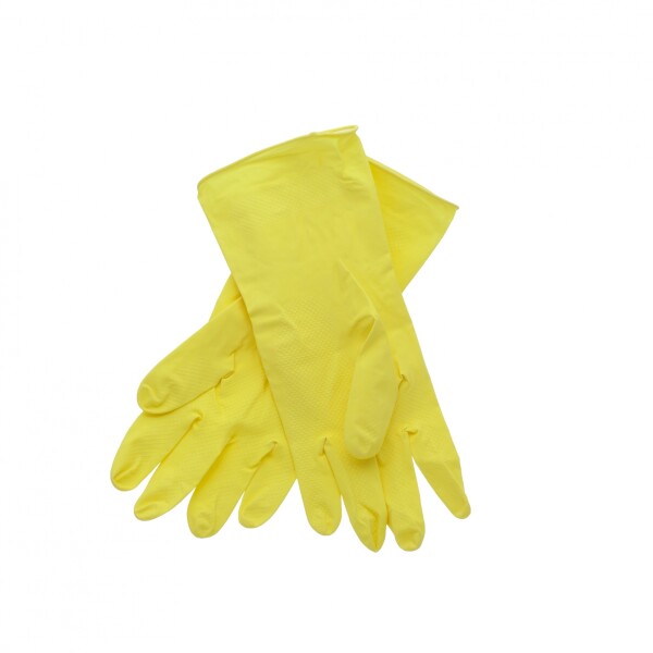 GUANTES DOMESTICOS AMARILLO- TALLE P AMARILLO