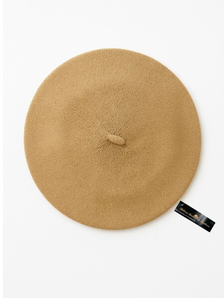 Boina castor hilo Nacional beige