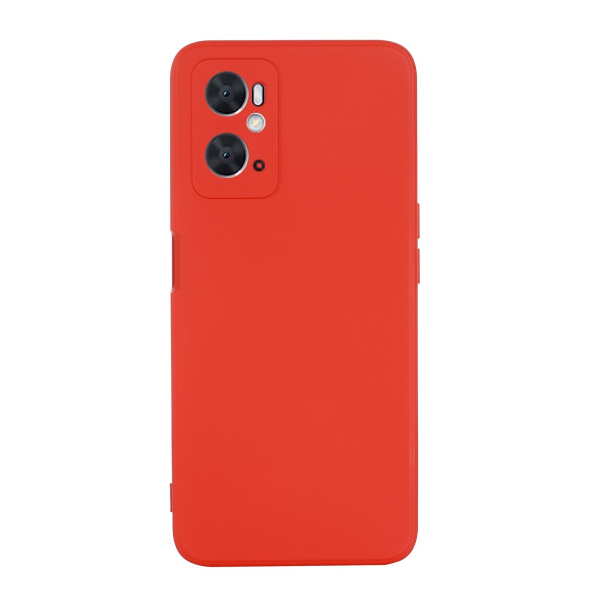 Protector Funda Case de Silicona para Motorola Moto e22 - Rojo 