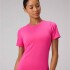 Top Feather Tech+ Short-Sleeve Mujer Pink Crush