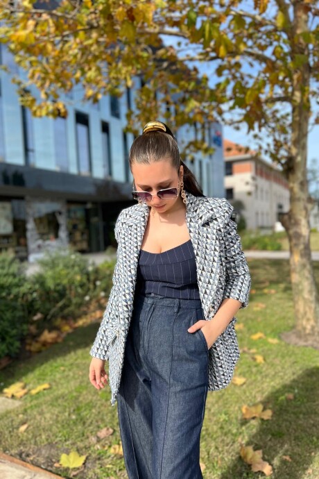 BLAZER RAQUEL Azul