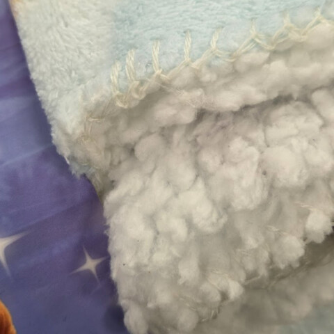 Frazada Coral con Corderito Infantil 1 Plaza 150 x 200 cm Frozen