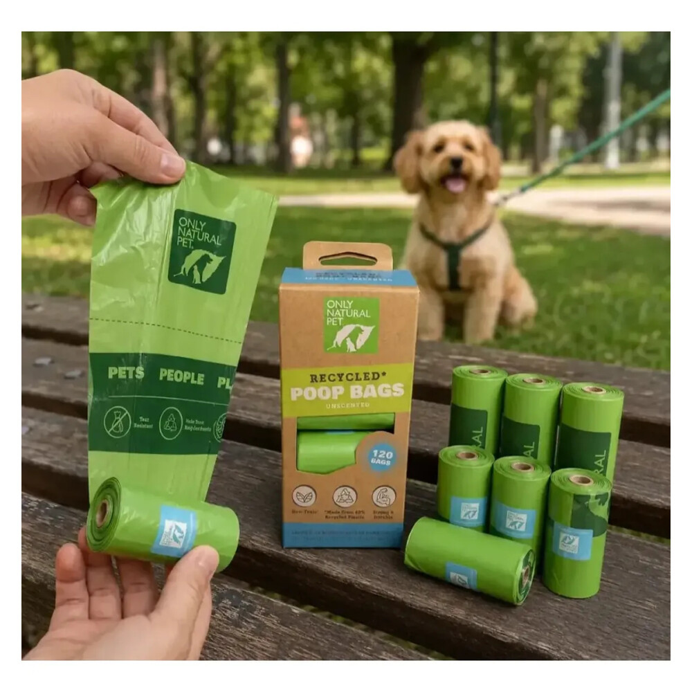 Bolsas Recicladas Para Mascotas X 8 Rollos De 15 unidades. Bolsas Recicladas Para Mascotas X 8 Rollos De 15 unidades.