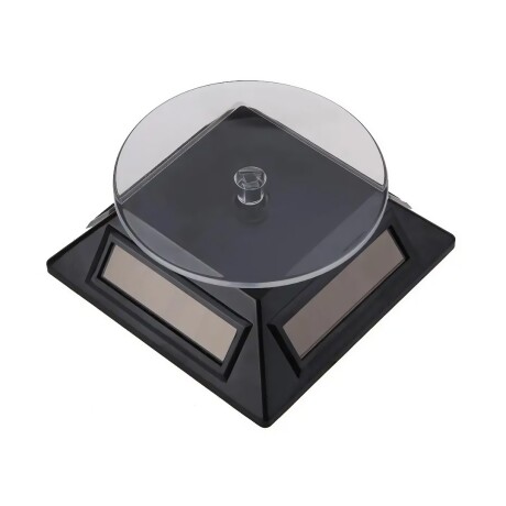 EXHIBIDOR DE PRODUCTOS CHICOS GIRATORIO A BASE DE LUZ SOLAR EXHIBIDOR DE PRODUCTOS CHICOS GIRATORIO A BASE DE LUZ SOLAR