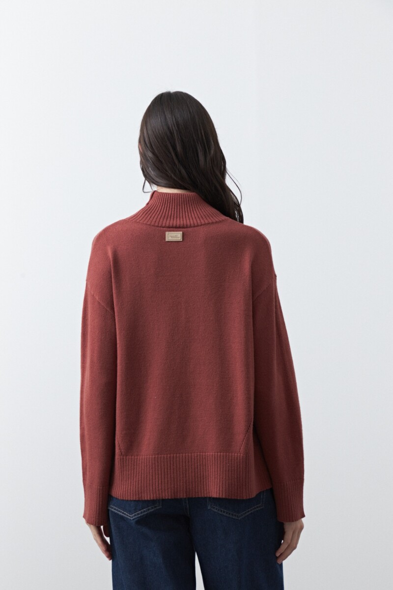 POLERA JAMIRO Ladrillo