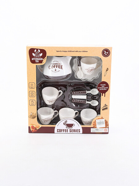 JUEGO DE CAFÉ BLANCO (V)