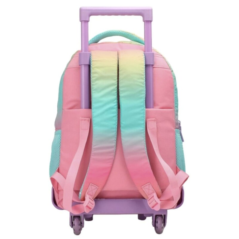 Mochila Trendy con Carro Multicolor Mochila Trendy con Carro Multicolor
