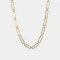 Collares Cortos Acero quirúrgico Collar Corto Eslabones Acero - Dorado