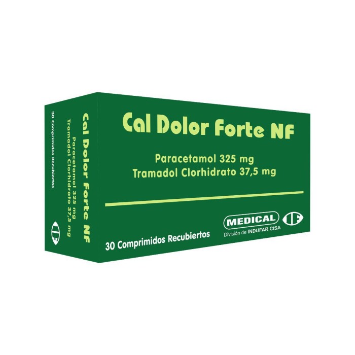 CAL DOLOR FORTE NF 37,5 MG CJ X 30 COMP única
