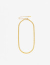 Collares Cortos Metal Collar Corto De Acero - Dorado