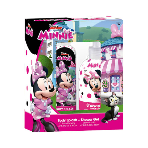 Set body splash + gel de ducha Línea Disney Minnie
