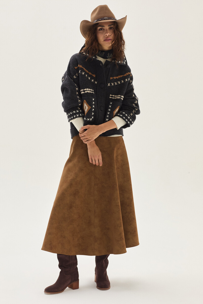 Campera Nira Charcoal