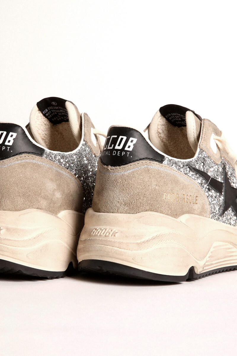 ZAPATILLA RUNNING SOLE Plata