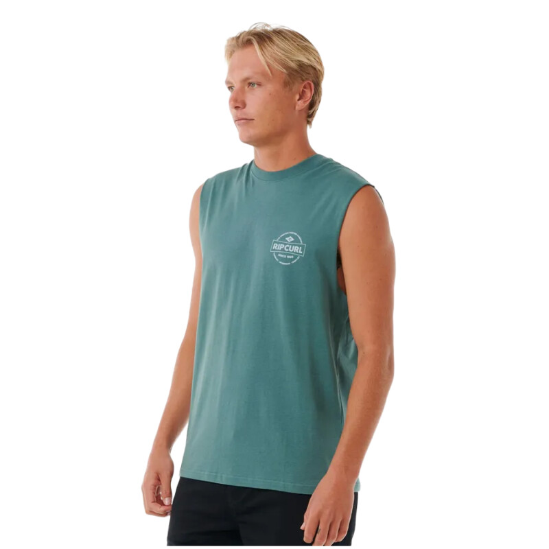 Remera Rip Curl Stapler Muscle - Verde Remera Rip Curl Stapler Muscle - Verde