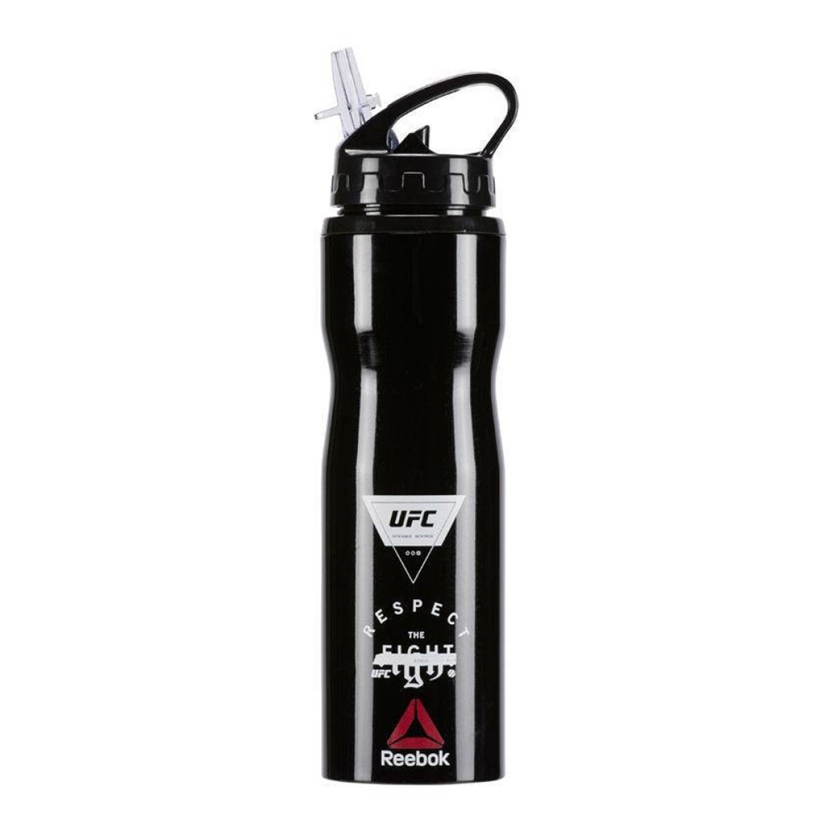 Botella Agua Reebok UFC Waterbottle 750ml Caramañola Fitness - Negro 