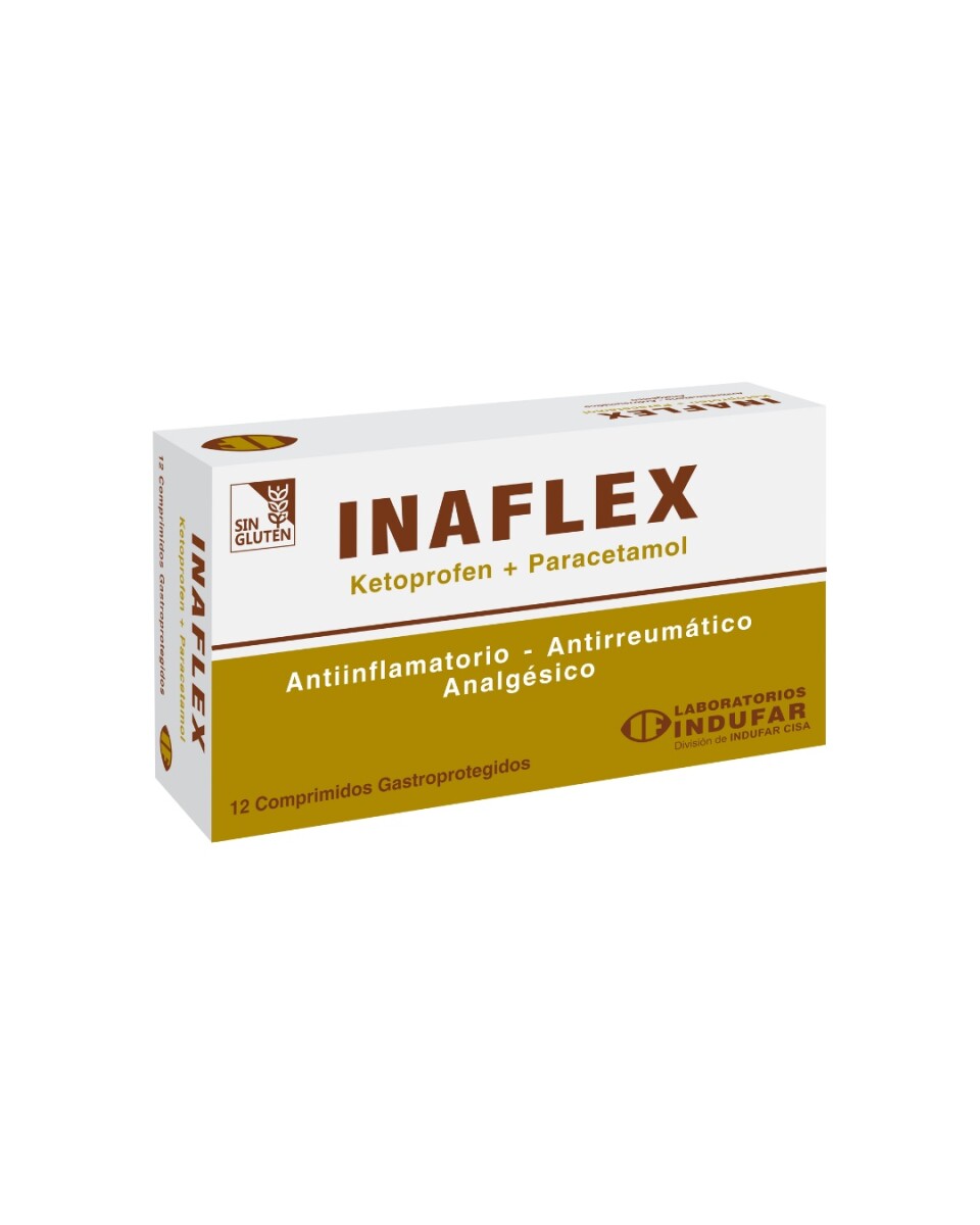 INAFLEX CJ X 12 COMPRIMIDOS 