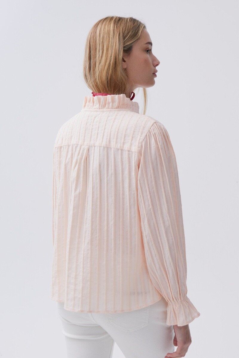 Camisa Peonia Rosa