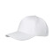 Gorro visera broche Blanco