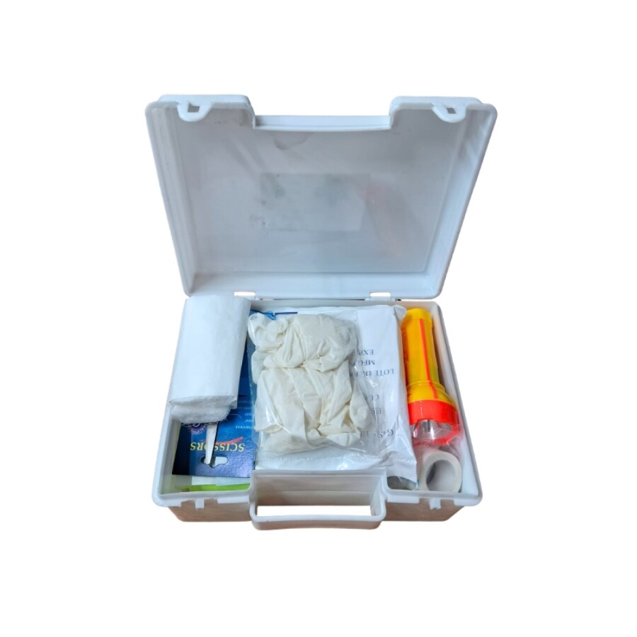 Botiquín de Seguridad Vial con Kit de Primeros Auxilios Completo Botiquín de Seguridad Vial con Kit de Primeros Auxilios Completo