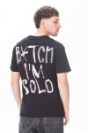 Remera Bytch Negro