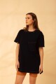 REMERA POQUET Negro