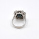 Anillo Antiguo Oro 18K, Brillantes Y Zafiro Anillo Antiguo Oro 18K, Brillantes Y Zafiro