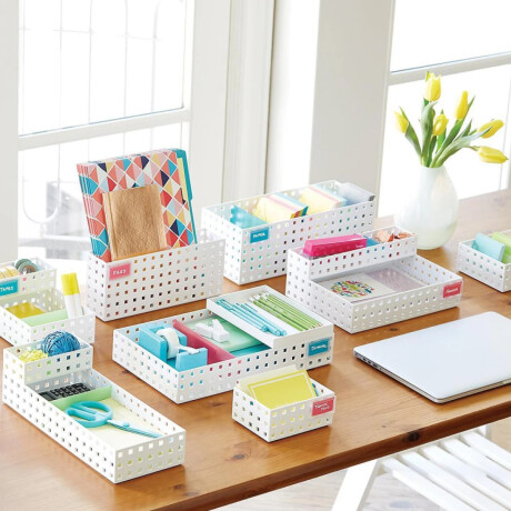 Set contenedor organizadores x6 Sc