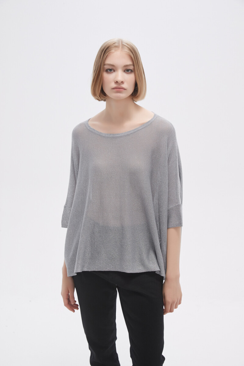 Remera Magnetus - Plateado 