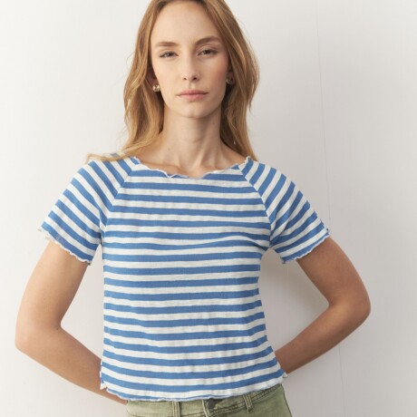 REMERA MARAIS Azul Regata