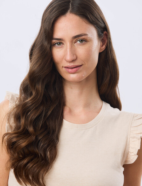 REMERA LISA DE ALGODÓN Beige