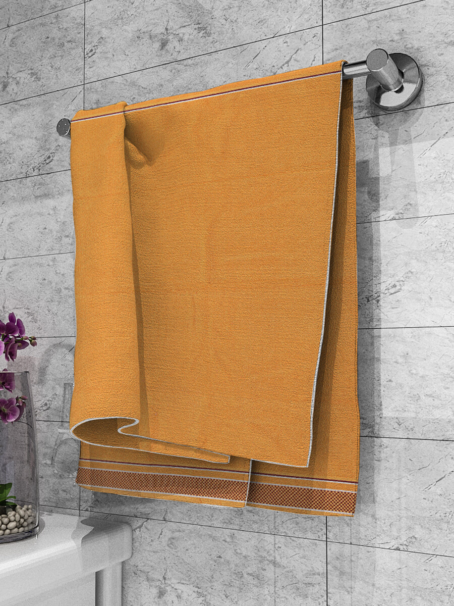 TOALLA BAÑO - AMARILLO 