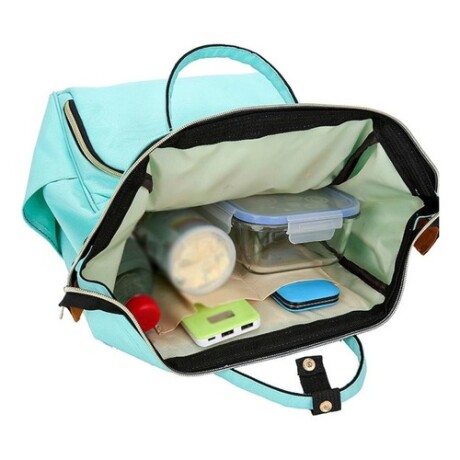 Bolso Mochila Maternal Arye con Aislamiento Térmico Negro