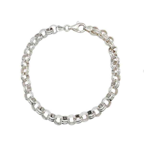 Pulsera Rolo-Plata 925-Sin piedra-PU3161 sinpiedra
