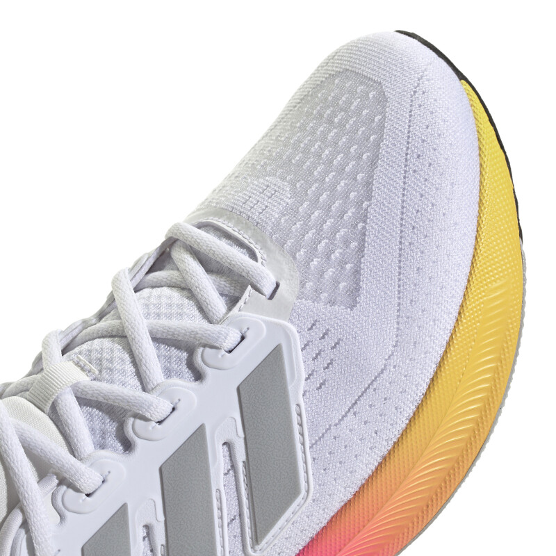 Championes de Hombre Adidas Ultrarun 5 Blanco - Gris