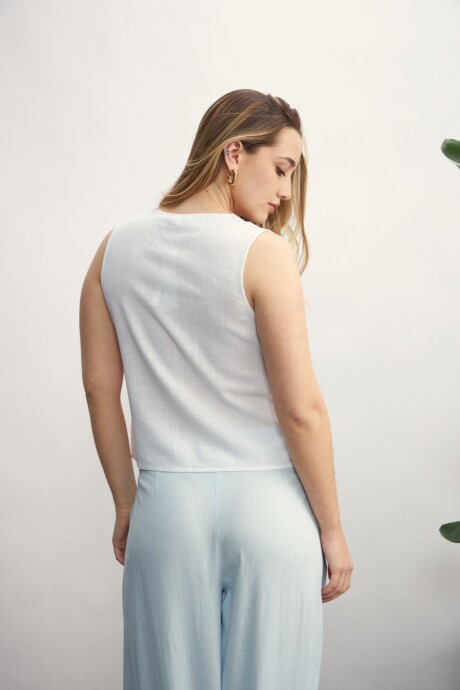 Chaleco Rocio Blanco