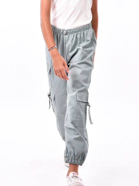 CARGO MILLY VERDE GRISACEO