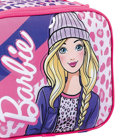 Lonchera Vianda Infantil Térmica Barbie Escolar Din71624-m2