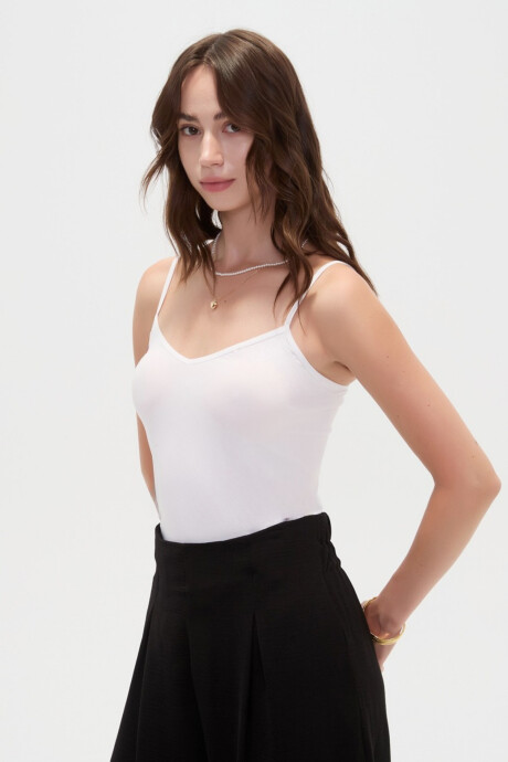 Musculosa Aiva Blanco
