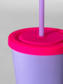 Vaso Con Tapa + Sorbito Arcay Estampado 1